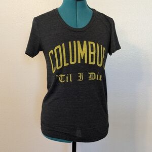 Columbus Crew Soccer Tee - Columbus 'Til I Die - Homage Small